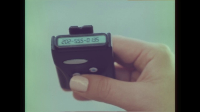 Video Reference: Technology, Electronic device, Finger, Pager, Hand, Portable communications device