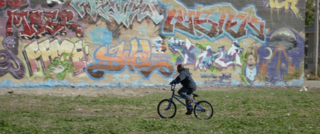 Video Reference: wall, graffiti, art, street art, bicycle, tree, cycling, mural, cycle sport, bicycle motocross