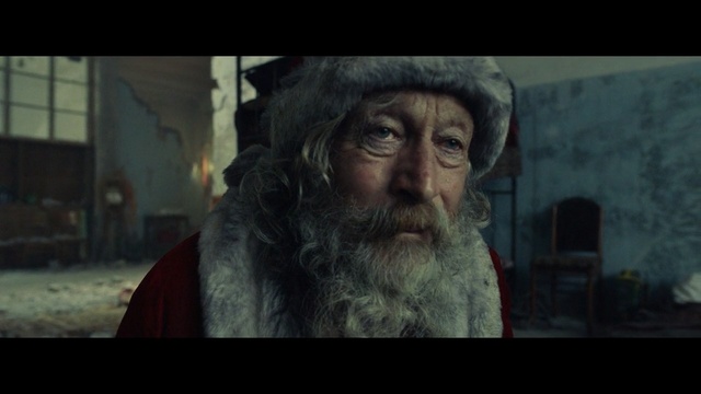 Video Reference: facial hair, screenshot, beard, human, darkness, film, elder, religion, Person