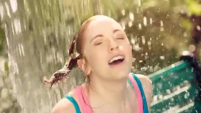 Video Reference: Hair, Face, Blond, Facial expression, Nose, Head, Fun, Beauty, Smile, Happy, Person