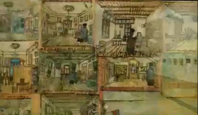 Video Reference: Art, Ancient history, History, Watercolor paint, Architecture, Building, Visual arts, Painting, Paper, Sketch, Person