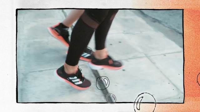 Video Reference: Footwear, Leg, Human leg, Shoe, Joint, Skateboard, Ankle, Recreation, Foot, Calf