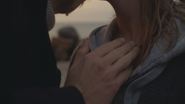 Video Reference: hand, finger, neck, girl, interaction, human, mouth, arm, darkness, romance