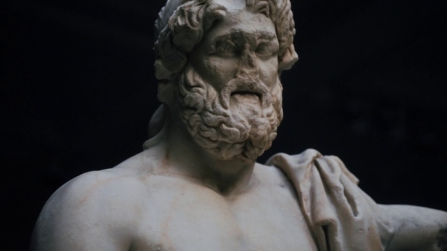 Video Reference: Sculpture, Classical sculpture, Art, Statue, Forehead, Human, Jaw, Ancient history, Nonbuilding structure, Stone carving