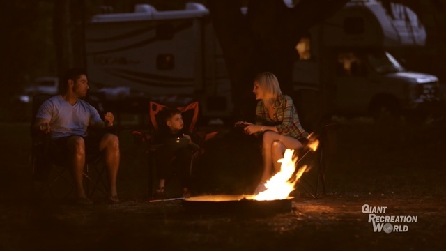 Video Reference: fire, campfire, night, bonfire, darkness, heat, recreation, event, flame