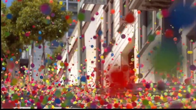 Video Reference: Spring, Tree, Floral design, Plant, Art, Flower, Party supply, Modern art, Wildflower, Person