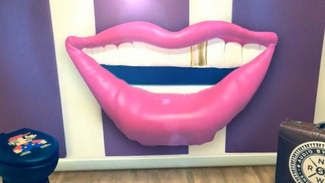 Video Reference: tooth, mouth, product, jaw, magenta, lip