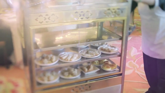 Video Reference: Bakery, Display case, Pâtisserie, Food, Cuisine, Pastry, Baking, Person