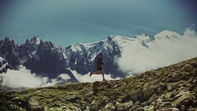 Video Reference: Mountainous landforms, Mountain, Mountain range, Ridge, Sky, Alps, Hill station, Arête, Massif, Summit