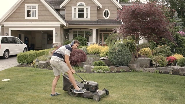 Video Reference: Lawn, Edger, Lawn mower, Yard, Grass, Mower, Gardener, Outdoor power equipment, Garden, Walk-behind mower