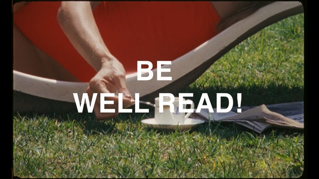 Video Reference: footwear, grass, advertising, text, shoe, lawn, font, photo caption, plant, recreation
