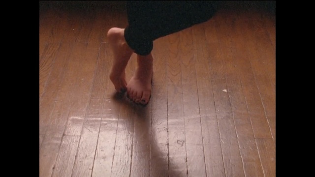 Video Reference: footwear, floor, black, photograph, foot, leg, flooring, shoe, wood, hardwood