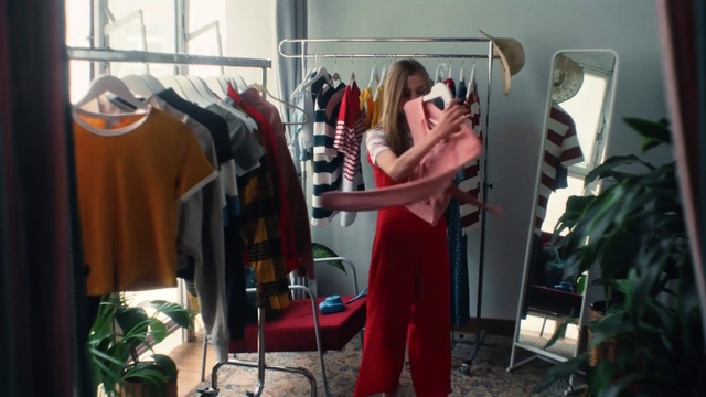 Video Reference: Boutique, Room, Closet, Fashion, Wardrobe, Dress, Fashion design, Costume, Furniture, Shopping