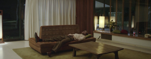 Video Reference: room, interior design, furniture, window, living room, table, home, window treatment, window covering, chair