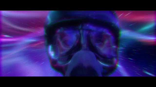 Video Reference: Purple, Personal protective equipment, Violet, Electric blue, Costume, Headgear, Magenta, Eyewear, Diving equipment, Mask