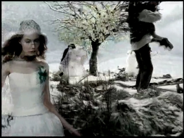 Video Reference: tree, winter, girl, black and white, Person