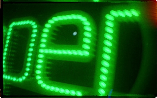 Video Reference: Green, Light, Display device, Lighting, Led display, Neon sign, Technology, Light-emitting diode, Electronics, Electronic signage