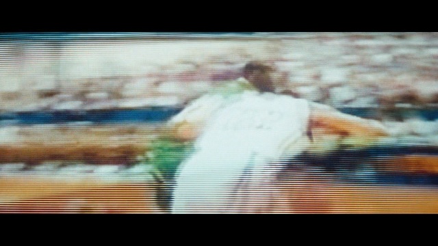 Video Reference: Sky, Fun, Pizza, Blurry, Food, Table, Board, Screenshot, Person, Painting, Clothing, Blur