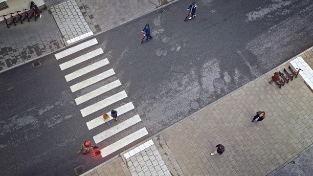 Video Reference: Line, Infrastructure, Photography, Road, Pedestrian, Architecture, Floor, World, Street, Urban design