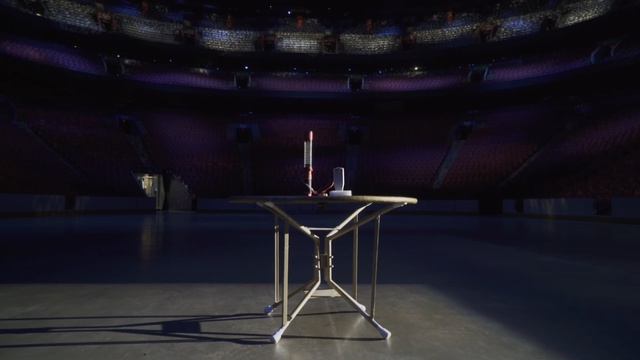 Video Reference: Light, Lighting, Table, Stage, Design, Furniture, Room, Architecture, Photography, Performance