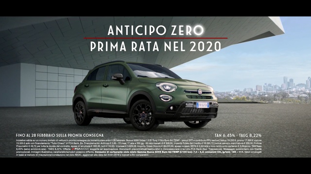 Video Reference: Land vehicle, Vehicle, Car, City car, Fiat 500, Mini SUV, Sport utility vehicle, Compact sport utility vehicle, Subcompact car, Fiat