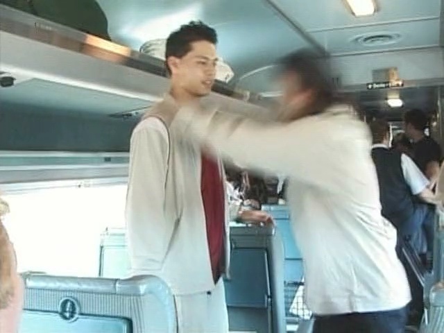 Video Reference: mode of transport, shoulder, snapshot, abdomen, trunk, arm, muscle, passenger, joint, girl