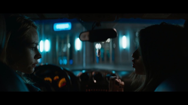 Video Reference: blue, darkness, light, snapshot, fun, screenshot, night, audio, electronic device, technology