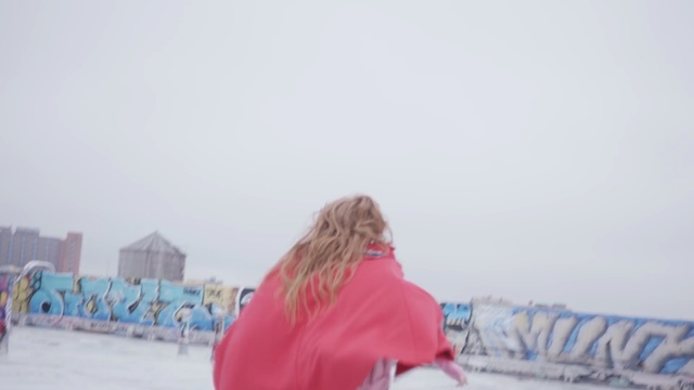 Video Reference: White, Photograph, Pink, Blue, Fun, Vacation, Sky, Blond, Leisure, Photography