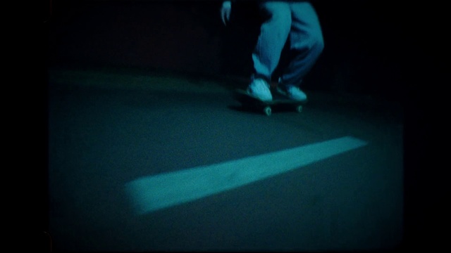 Video Reference: Blue, Green, Black, Darkness, Turquoise, Light, Teal, Skateboard, Longboard, Azure