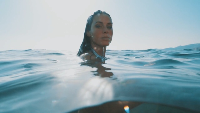 Video Reference: Water, Blue, Sea, Ocean, Sky, Fun, Vacation, Recreation, Leisure, Wave, Person