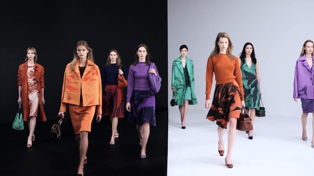 Video Reference: Fashion model, Fashion, Runway, Clothing, Fashion show, Fashion design, Event, Model, Dress, Costume design, Person