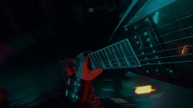 Video Reference: Guitar, Electric guitar, Blue, String instrument, Light, Plucked string instruments, String instrument, Bass guitar, Musician, Performance