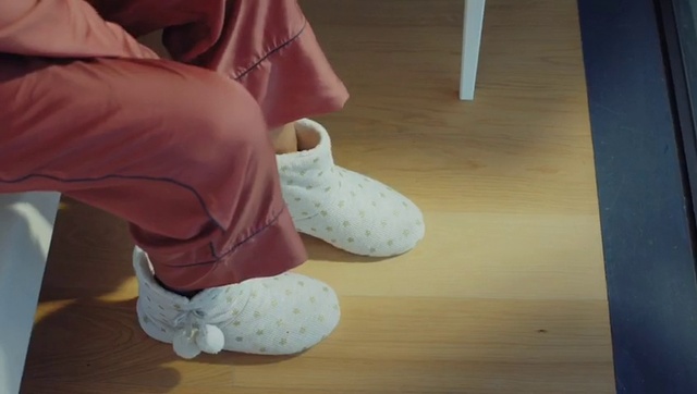 Video Reference: Footwear, Shoe, Hardwood, Floor, Flooring, Wood, Leg, Sitting, Foot, Child