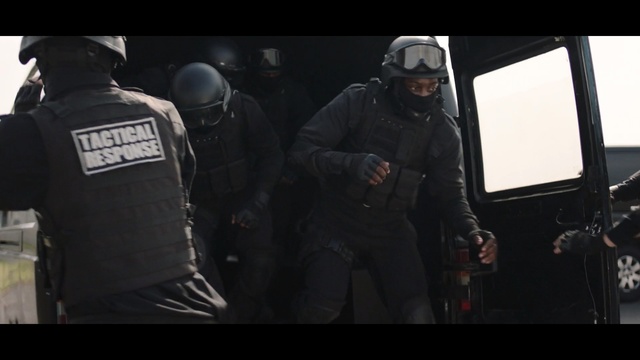 Video Reference: Police, Personal protective equipment, Swat, Law enforcement, Vehicle