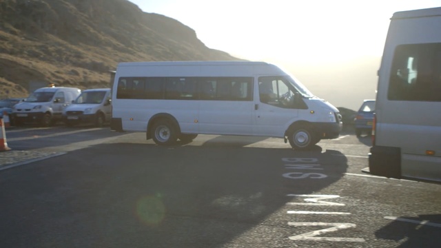 Video Reference: transport, vehicle, motor vehicle, mode of transport, car, van, bus, minibus, road, commercial vehicle