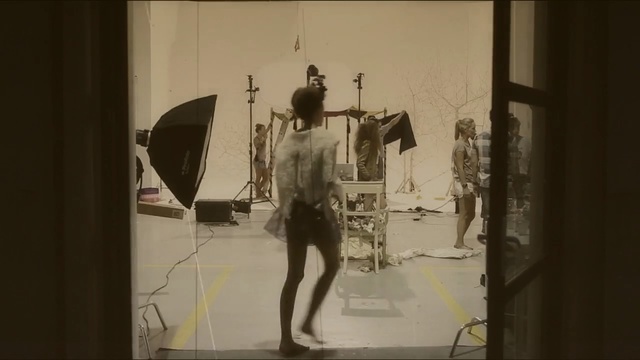 Video Reference: Art, Visual arts, Performance art, Display window, Drawing, Figure drawing, Man, Standing, Front, Mirror, Reflection, White, Black, Cat, Holding, Dog, Room, Person, Text