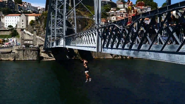 Video Reference: Bridge, Water, Reflection, Iron, Arch bridge, Nonbuilding structure, Swing bridge, River, Skyway