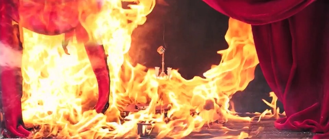 Video Reference: Flame, Heat, Fire, Bonfire, Campfire, Fictional character, Person
