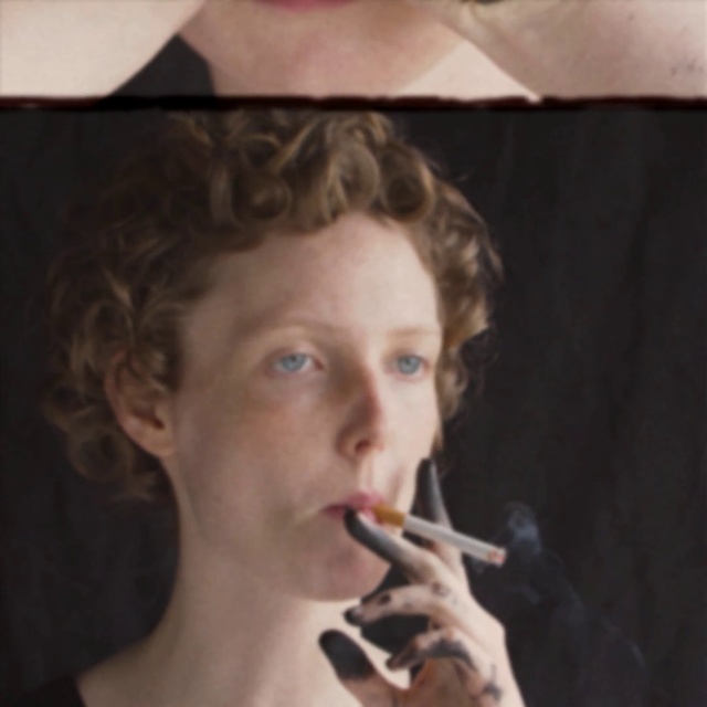 Video Reference: Face, Smoking, Lip, Tobacco products, Nose, Chin, Cigarette, Smoke, Mouth, Jaw