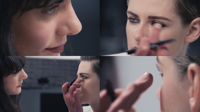 Video Reference: eyebrow, chin, cheek, nose, lip, beauty, girl, nail, finger, eyelash, Person