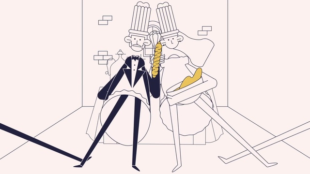 Video Reference: Line art, Illustration, Chair, Sitting, Gesture, Art