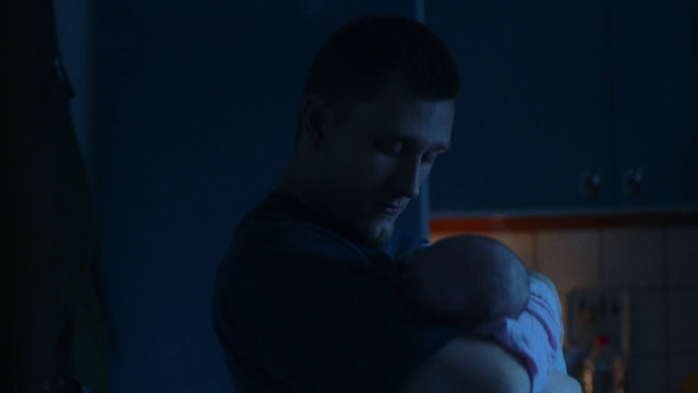 Video Reference: Blue, Black, Darkness, Light, Head, Arm, Human, Muscle, Room, Fun