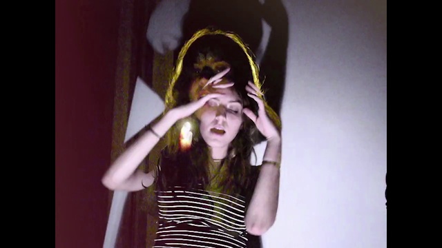 Video Reference: Beauty, Yellow, Lady, Snapshot, Shoulder, Joint, Photography, Cool, Black hair, Headgear, Person