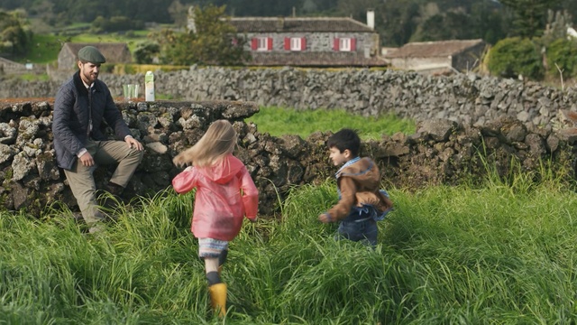 Video Reference: grass, plant, agriculture, field, rural area, child, fun, farm, tree, pasture