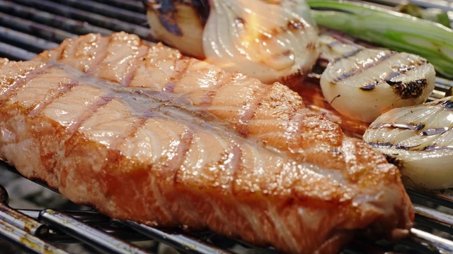 Video Reference: Dish, Food, Cuisine, Samgyeopsal, Meat, Pork steak, Ingredient, Siu mei, Roasting, Barbecue