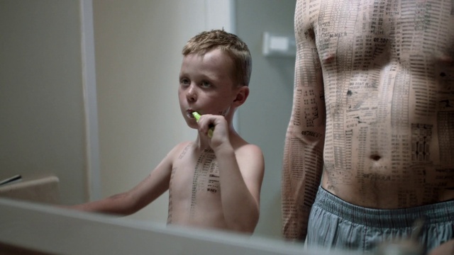 Video Reference: Bathing, Child, Organ, Arm, Joint, Mouth, Toddler, Human body, Bathroom, Abdomen