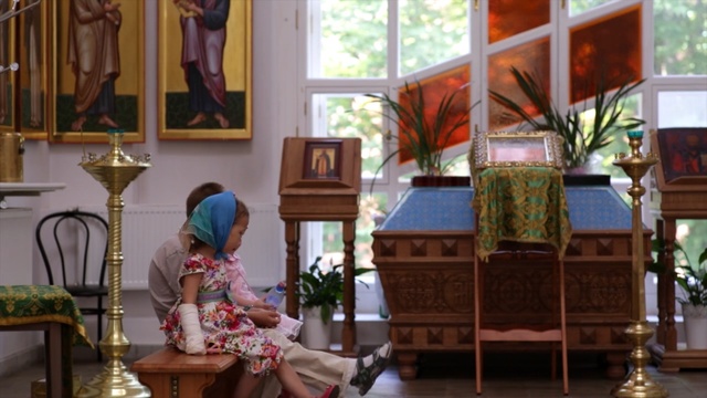 Video Reference: Room, Furniture, Plant, Pray, Interior design, House, Person