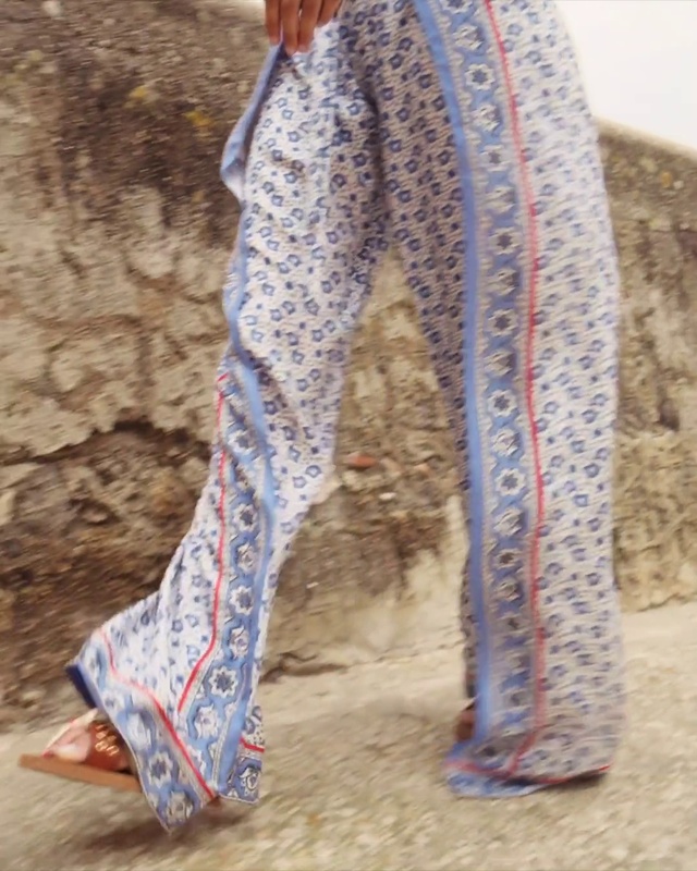 Video Reference: Clothing, Footwear, Textile, Trousers, Shoe, Pattern, Pajamas, Sleeve