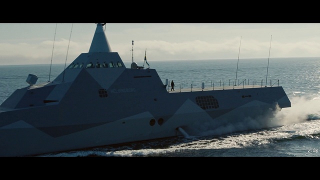 Video Reference: Vehicle, Boat, Naval ship, Ship, Warship, Stealth ship, Watercraft, Frigate, Destroyer, Littoral-combat ship