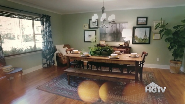 Video Reference: Room, Property, Furniture, Dining room, Interior design, Living room, Ceiling, Table, Floor, Home
